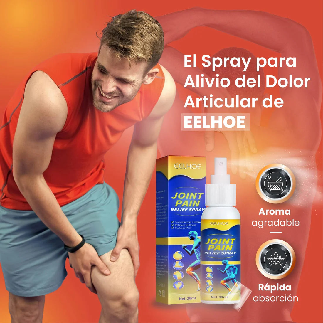 Spray avanzado para aliviar las articulaciones