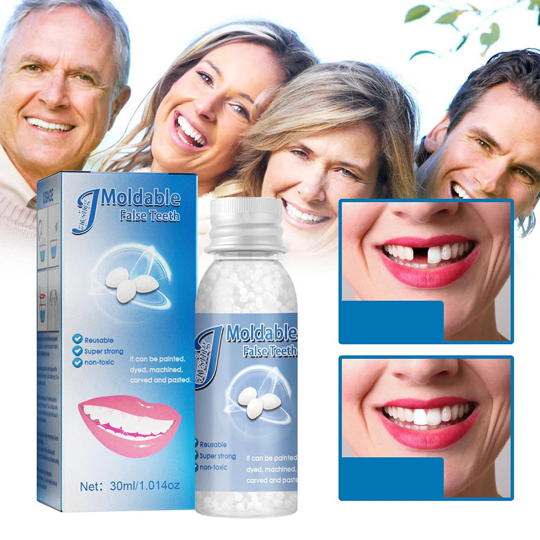 Kit de Dientes Falsos Moldeables